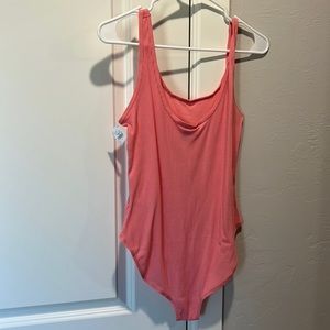 Coral t-shirt Matterial body suit
